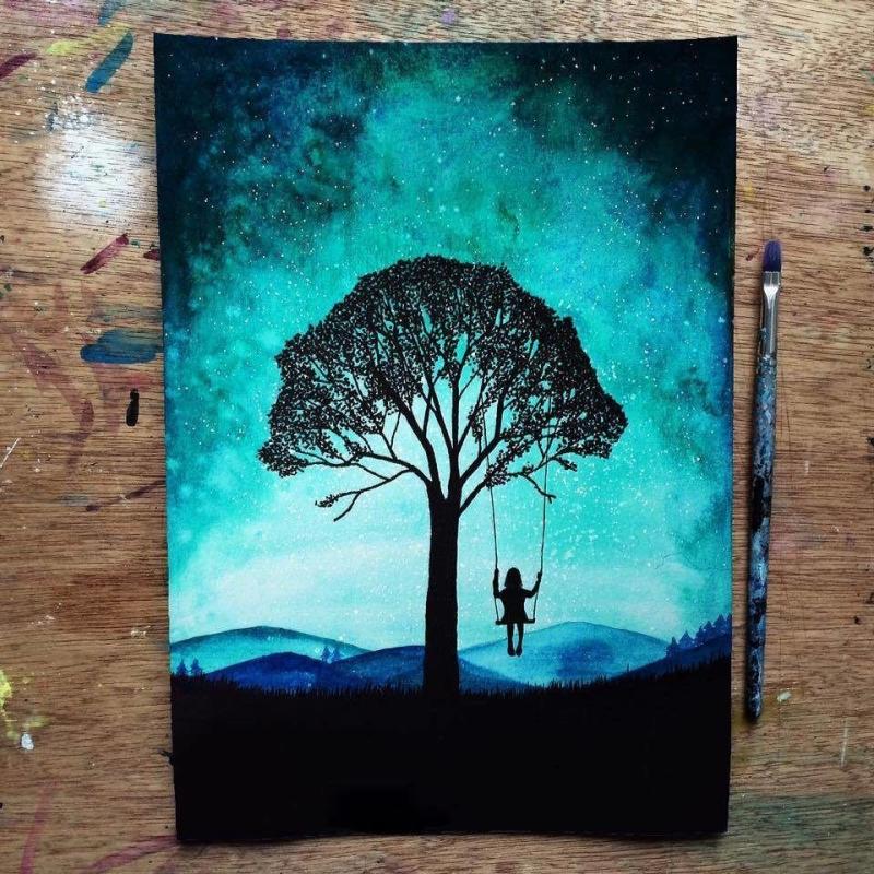 Идеи для рисования пейзажей