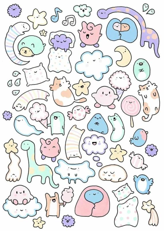 Маленькие миленькие рисуночки