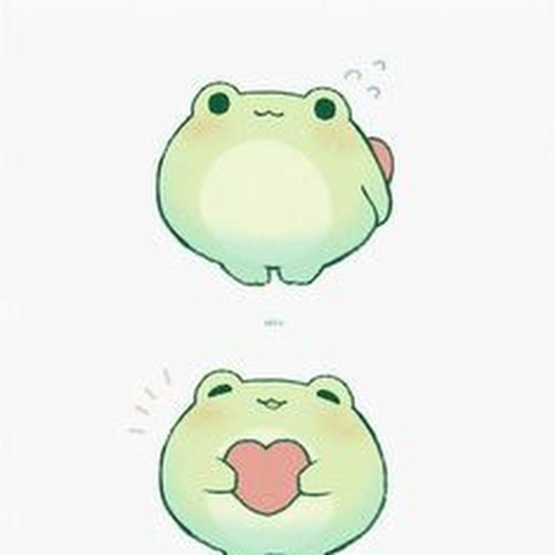 Лягушонок с листочком