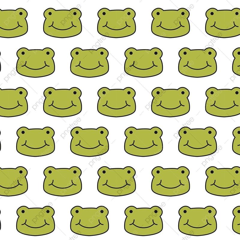 Фон с мультяшными лягушками