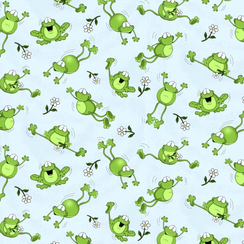 Фон с лягушками милые