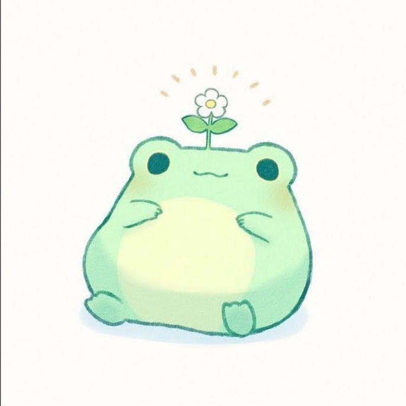 Лягушки милые арты