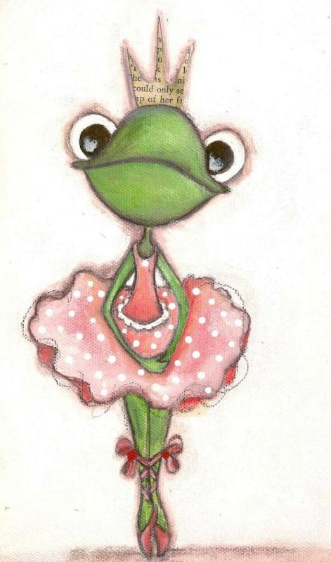 Лягушки мультяшные