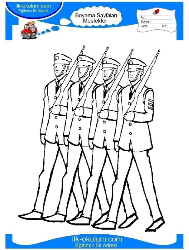 Рисунок на тему марш