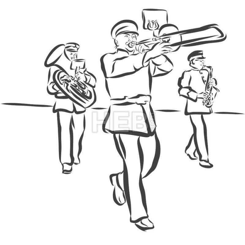 Марш рисунок