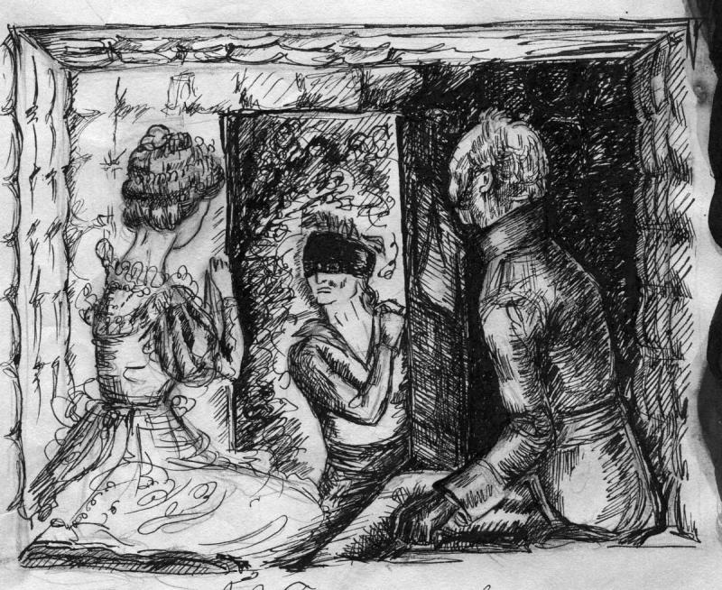 Иллюстрации к роману Пушкина Дубровский