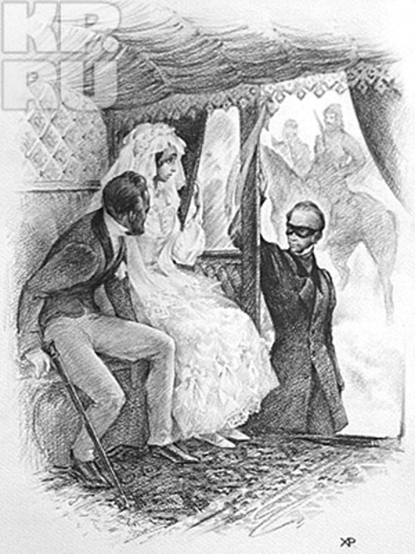 Иллюстрации к роману Пушкина Дубровский