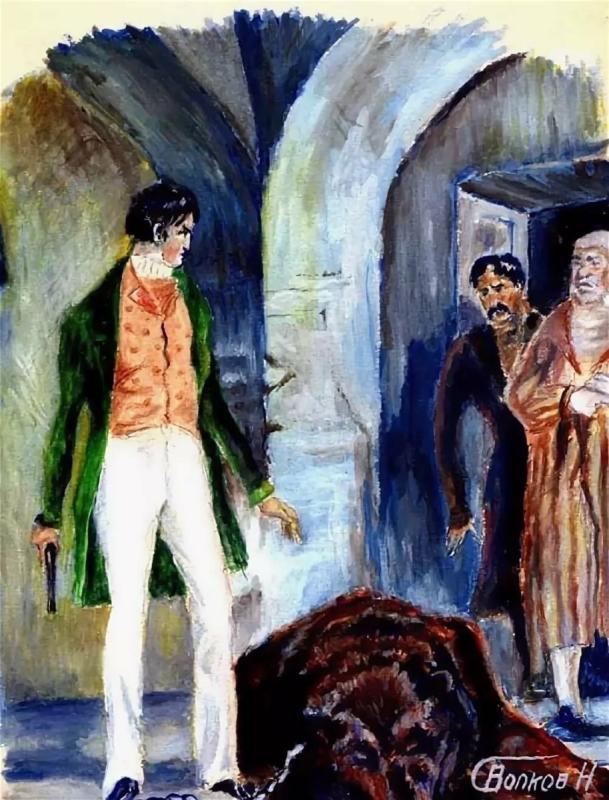 Рисунки карандашом девочка с листьями