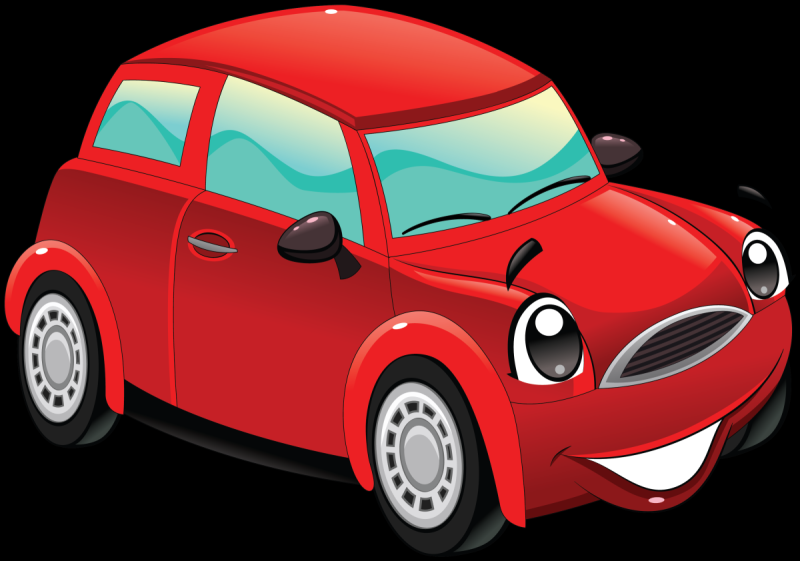 Машина мультяшный