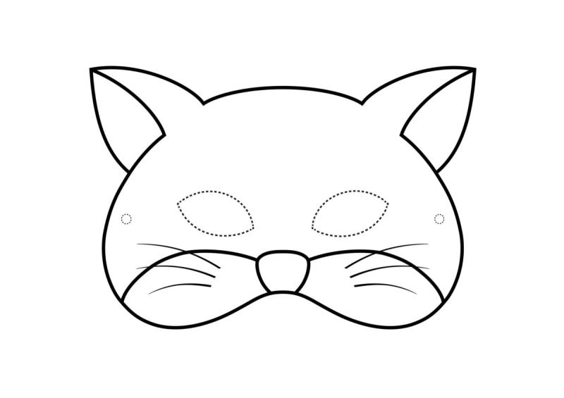 Маски. Котик