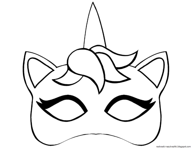 Маска раскраска