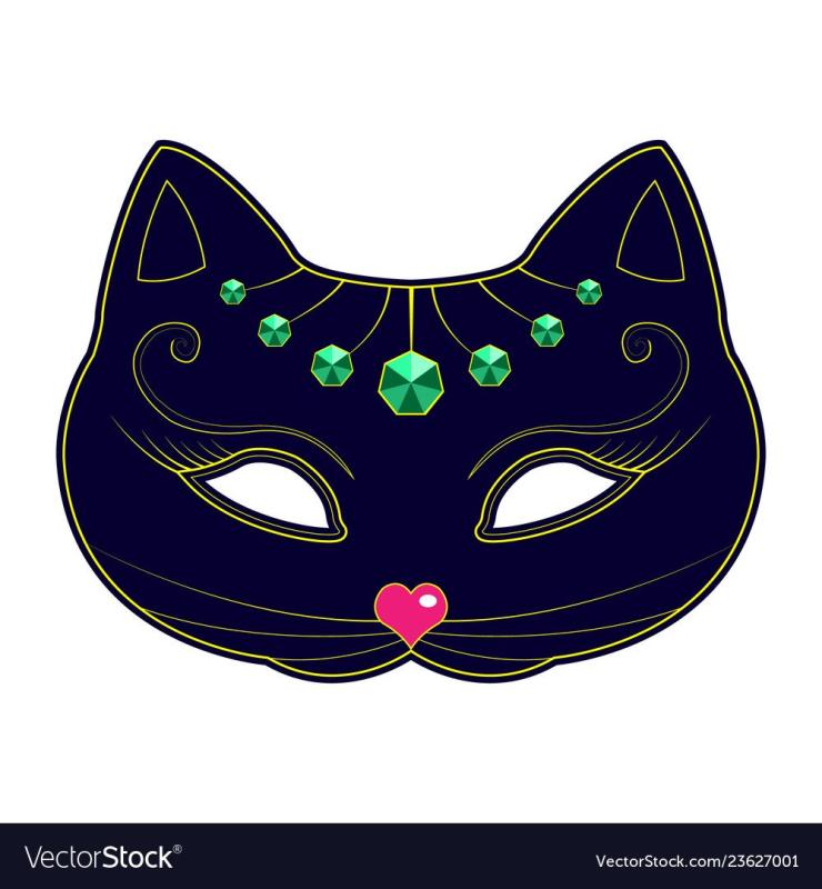 Скул Кэт маска