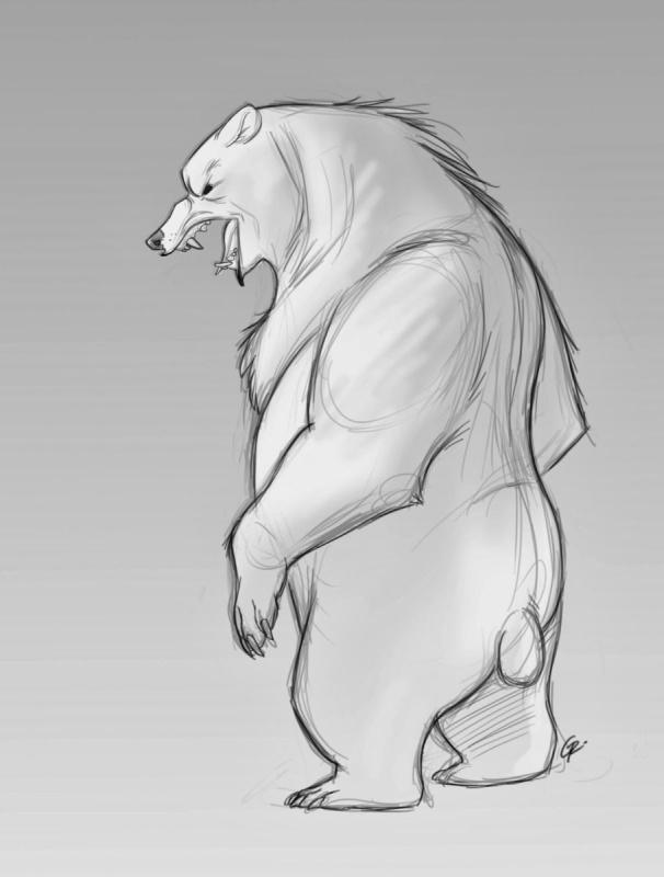 Медведь скетч