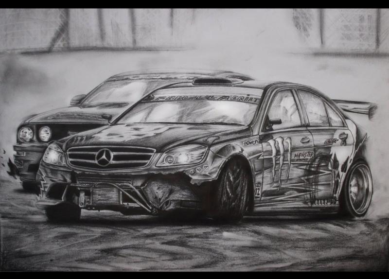 Mercedes w124 vector