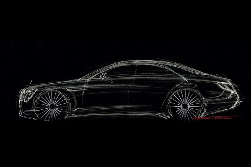 Рисунок Мерседес АМГ ГТ 63