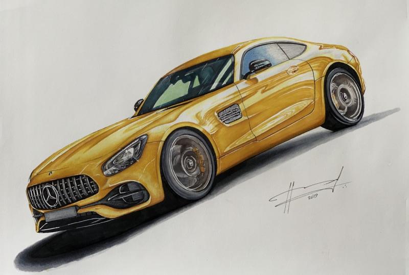 Эскиз автомобиля