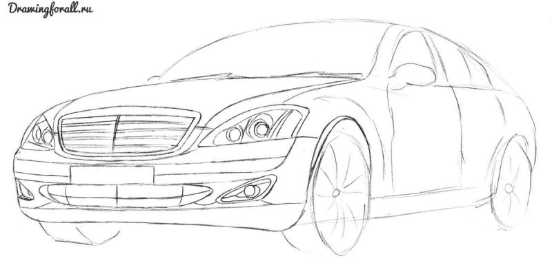 Koenigsegg Agera r рисунок