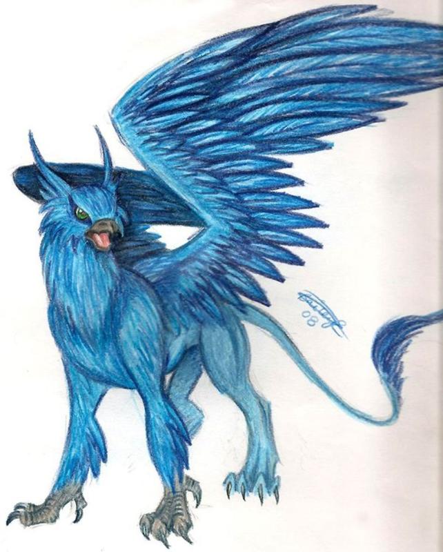 Симуран крылатый волк