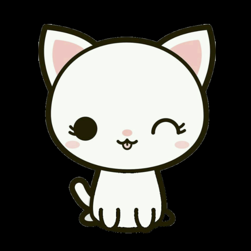 Милые рисунки для срисовки карандашом котики84