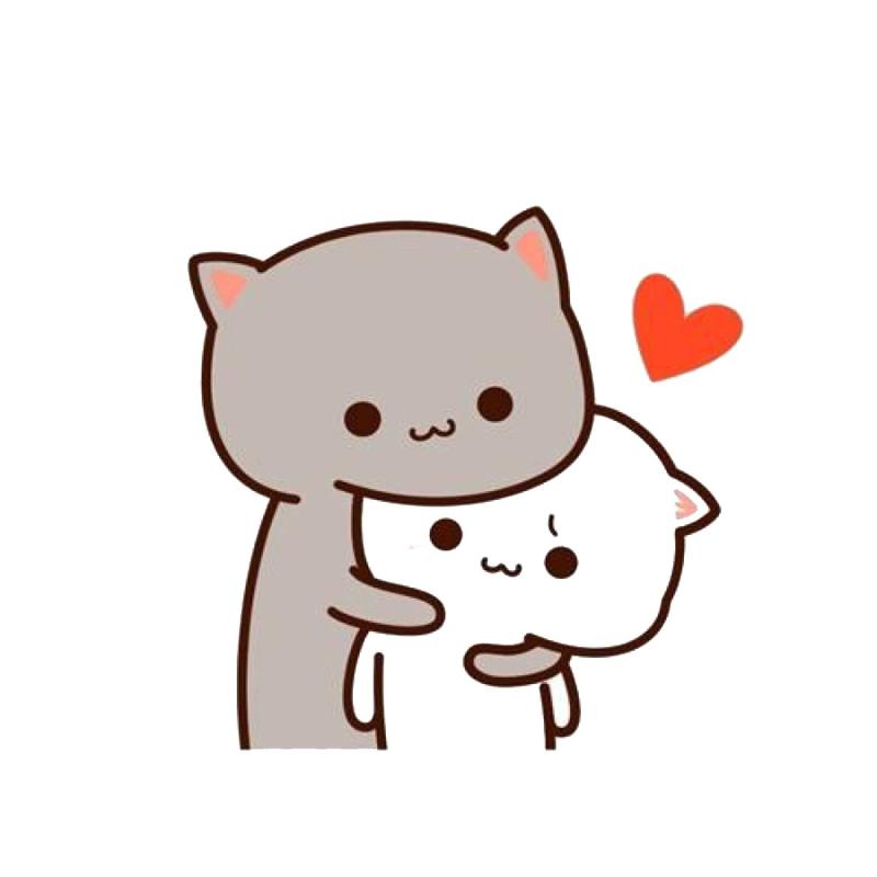 Милые картинки для срисовки котики легкие