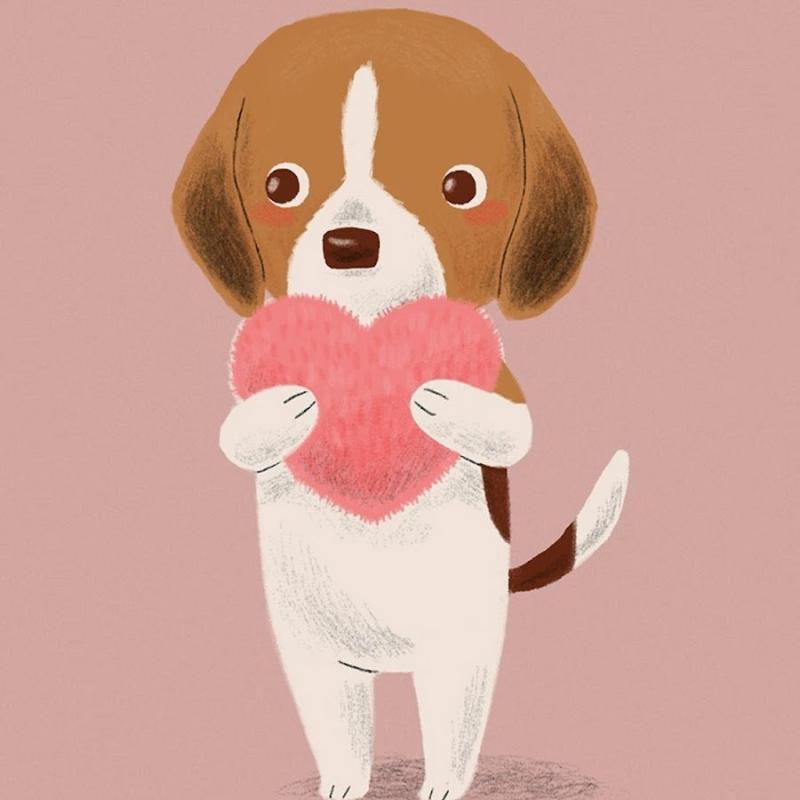 Милые собачки мультяшные