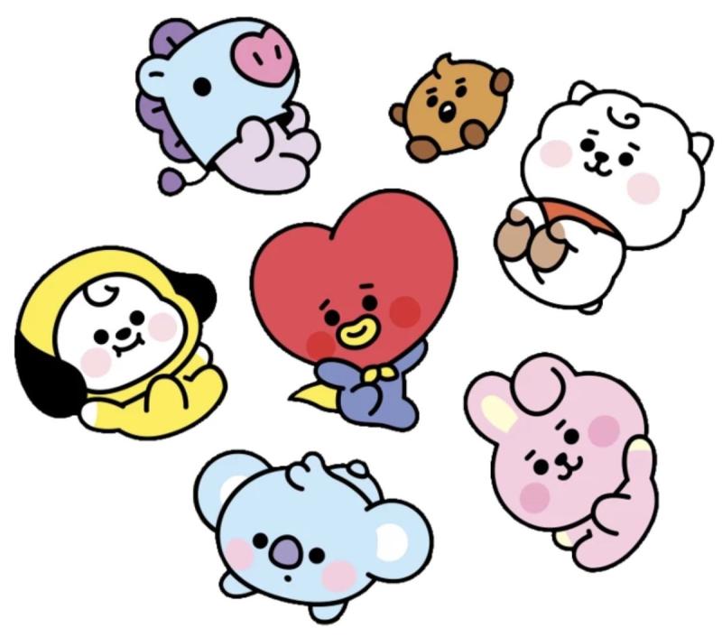 Bt21 BTS Стикеры