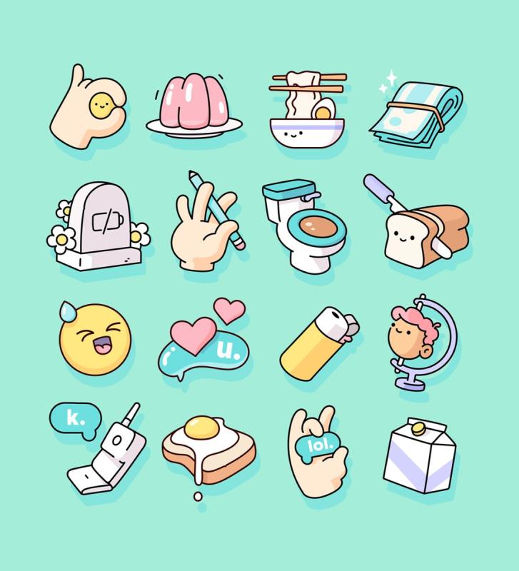 Стикеры для распечатки