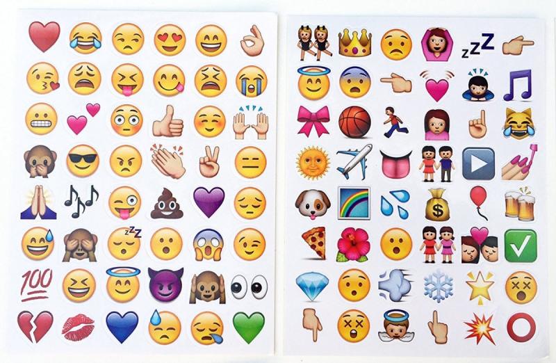 Стикеры смайлики