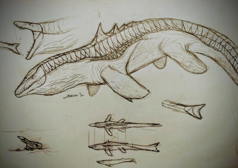 Эволюция МОЗАЗАВРА