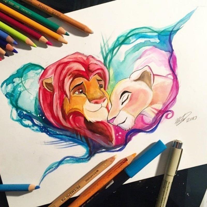 Eskiz Disney Король Лев