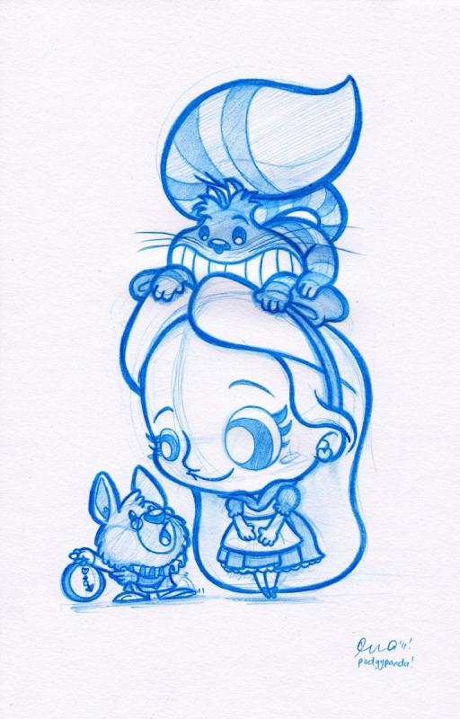 Эскизы тату мультяшные цветные