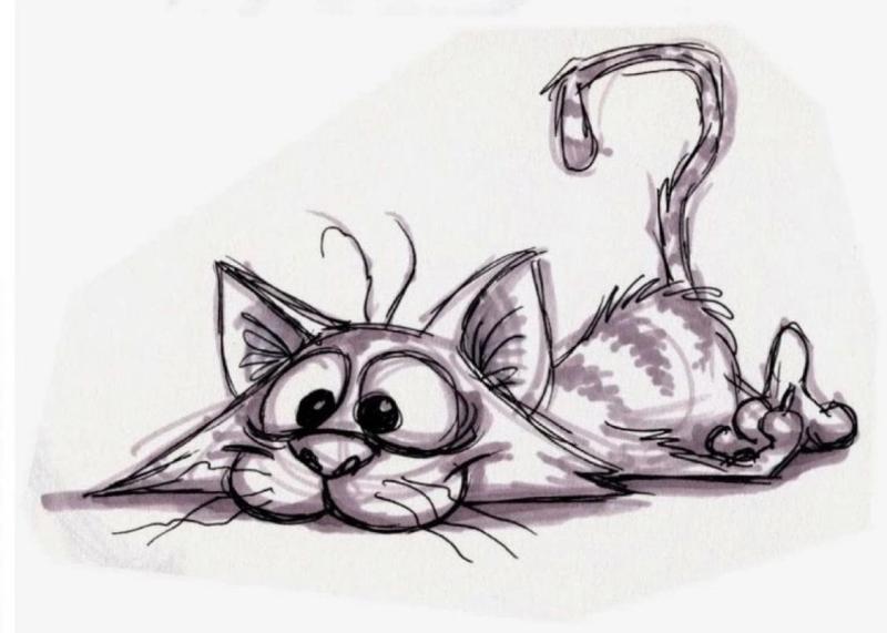 Смешные рисунки карандашом