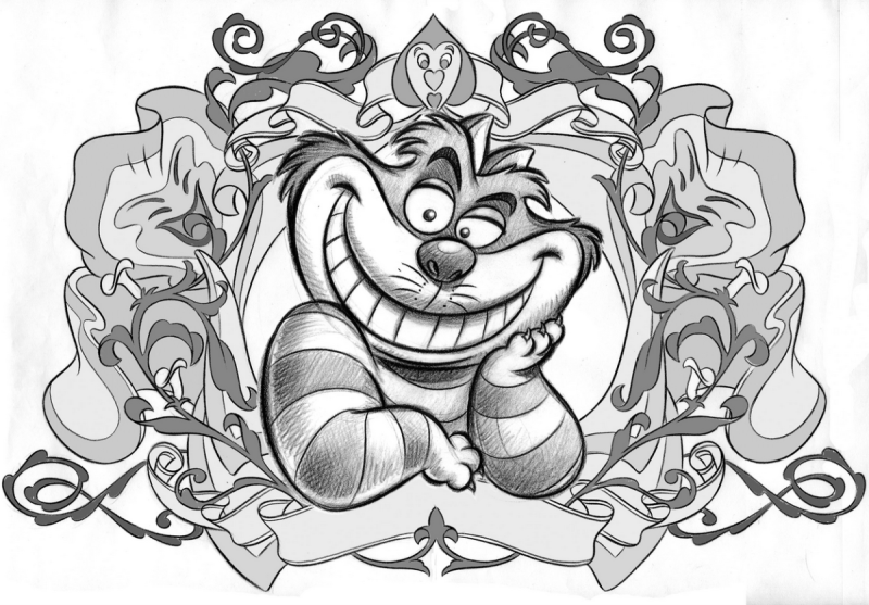 Тату Дисней эскизы