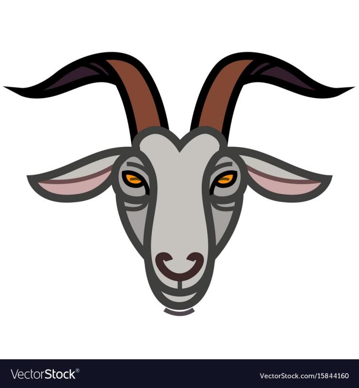 Коза стилизация