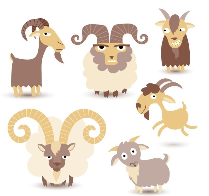 Стилизованные овцы