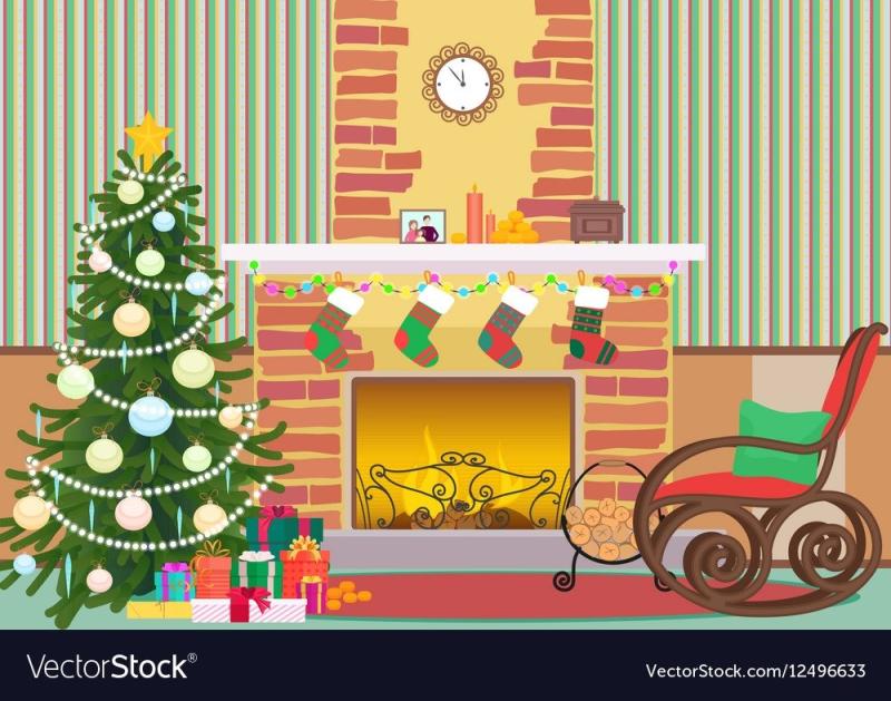 Камин вектор