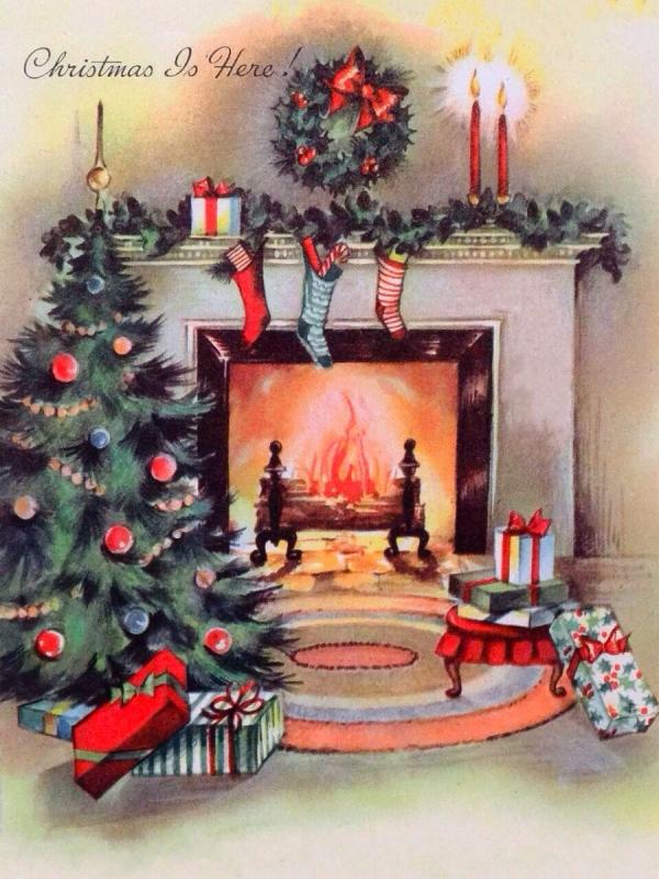 Камин Графика