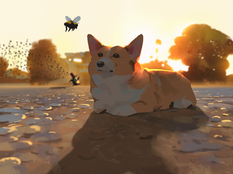 Аниме корги аниме корги