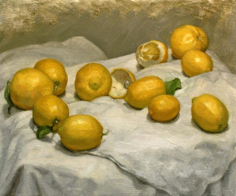 Картины с лимонами великих художников