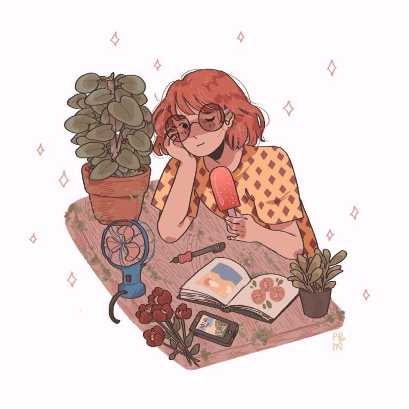 Эстетичные иллюстрации