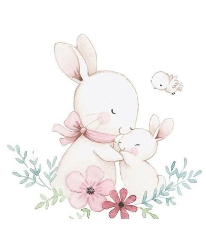 Акварельный зайчик