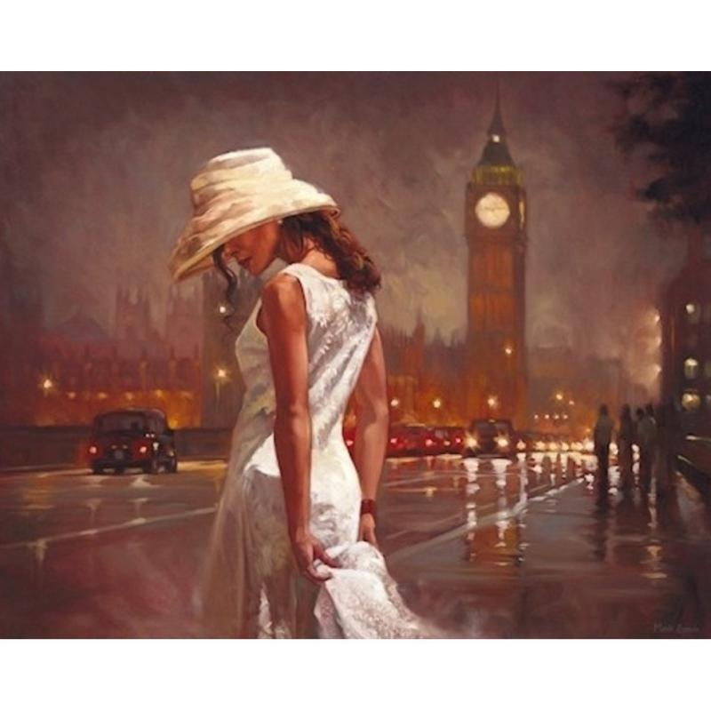 Нарисовать девушку в шляпе