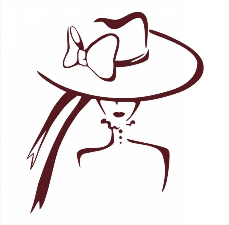 Красивые дамы в шляпах