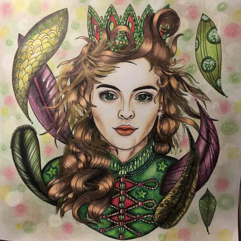 Алмазная мозаика незнакомка