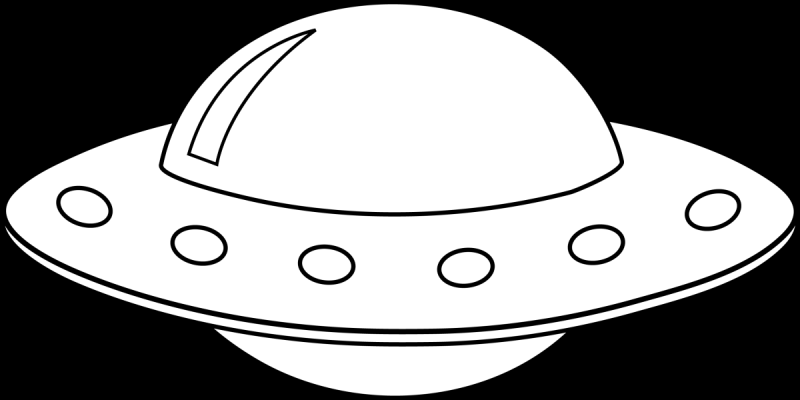 Летающая тарелка мультяшная