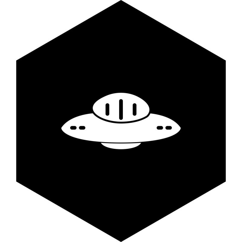 Летающая тарелка эскиз