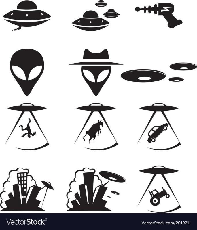 Нарисовать летающую тарелку тату