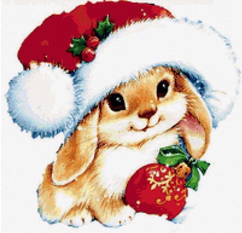 Рисунок кролика для срисовки