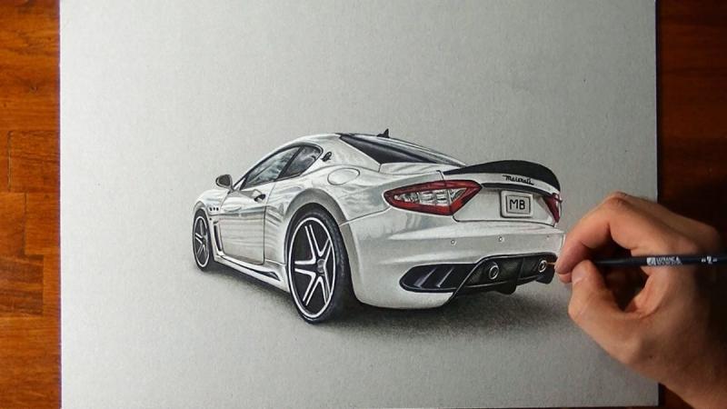 Машина рисунок