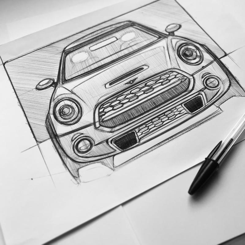 Бумажная модель Toyota